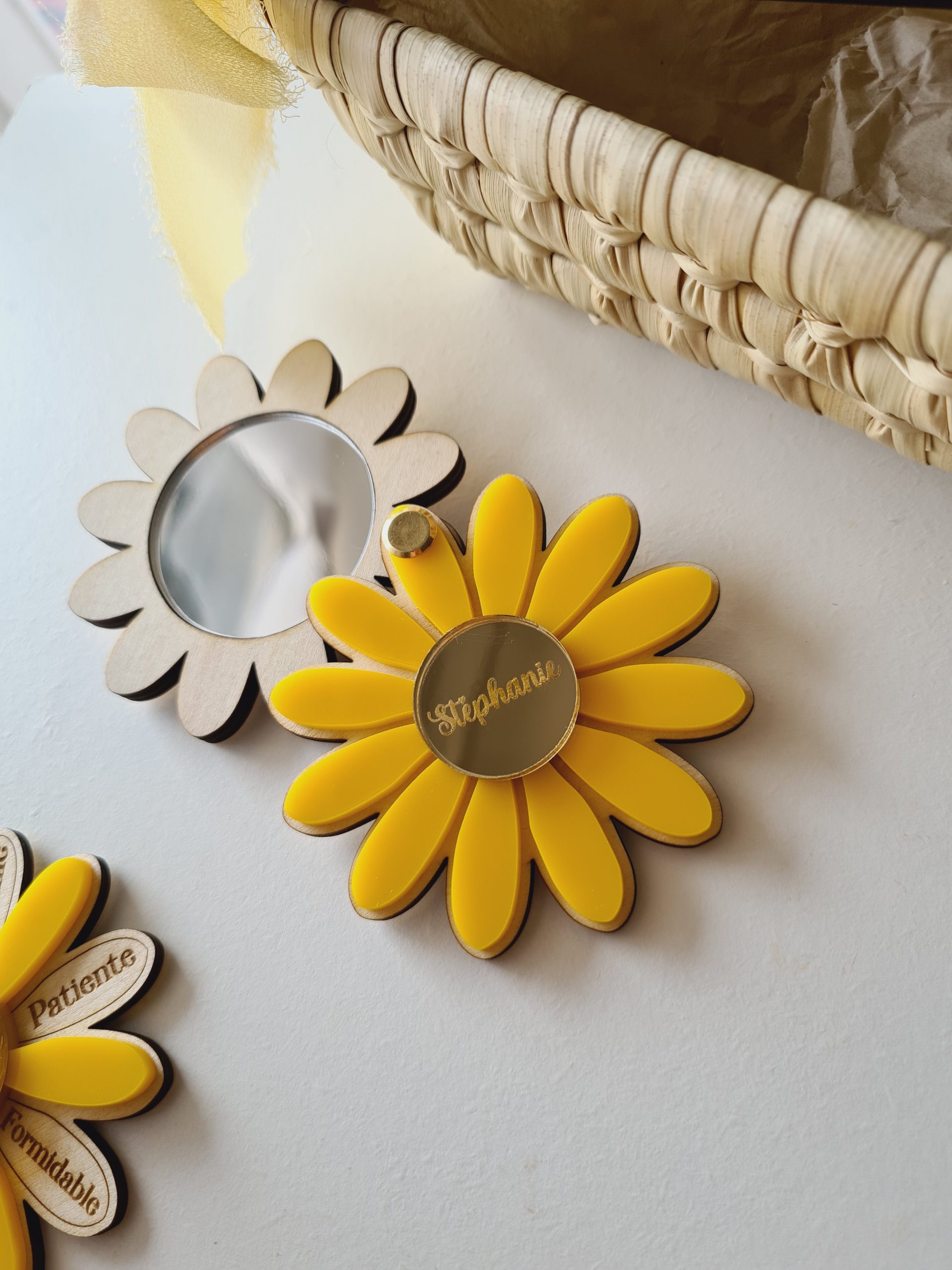 Miroir personnalisé Marguerite – Image 2