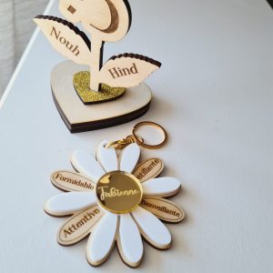 Porte clé Marguerite