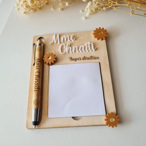 Porte post it Marguerite