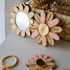 Miroir personnalisé Marguerite