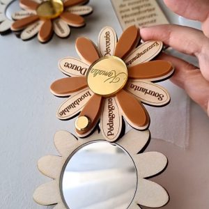 Miroir personnalisé Marguerite