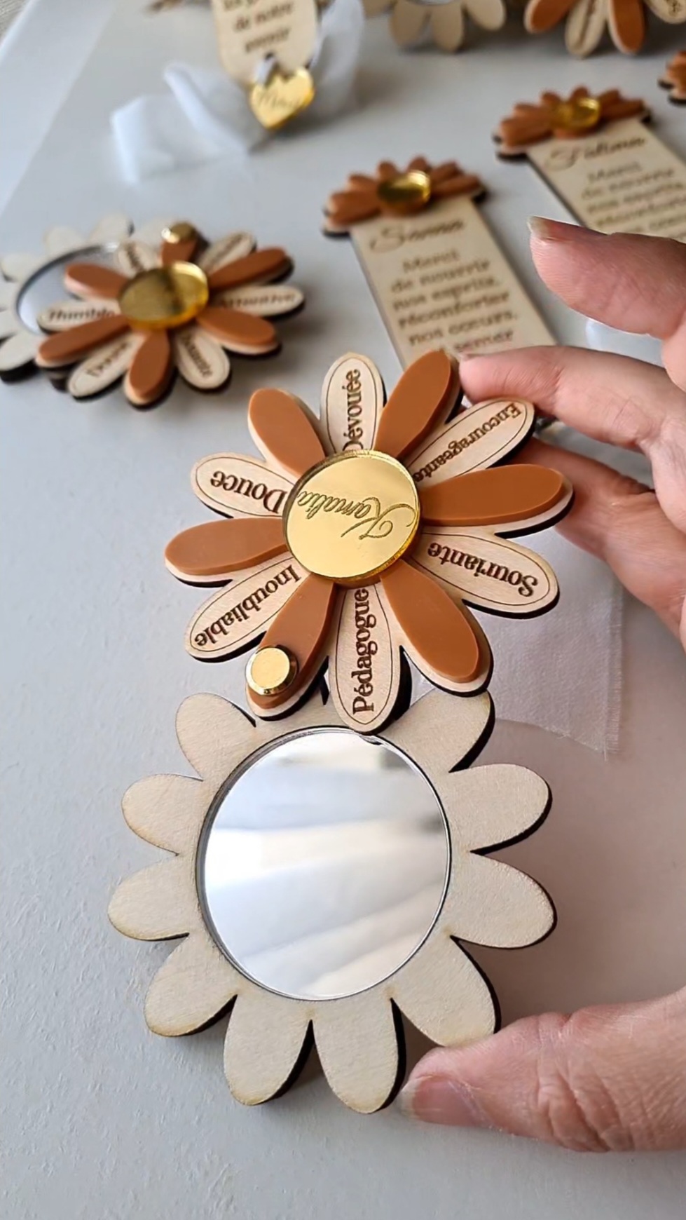 Miroir personnalisé Marguerite – Image 2