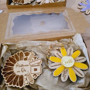 Pack Porte clé Magnet marguerite