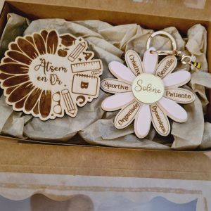 Pack Porte clé Magnet marguerite