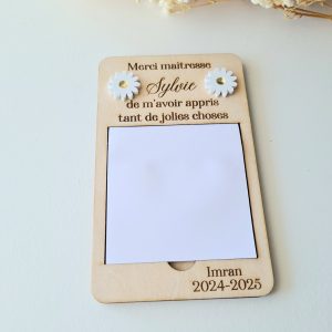 Porte post it Marguerite